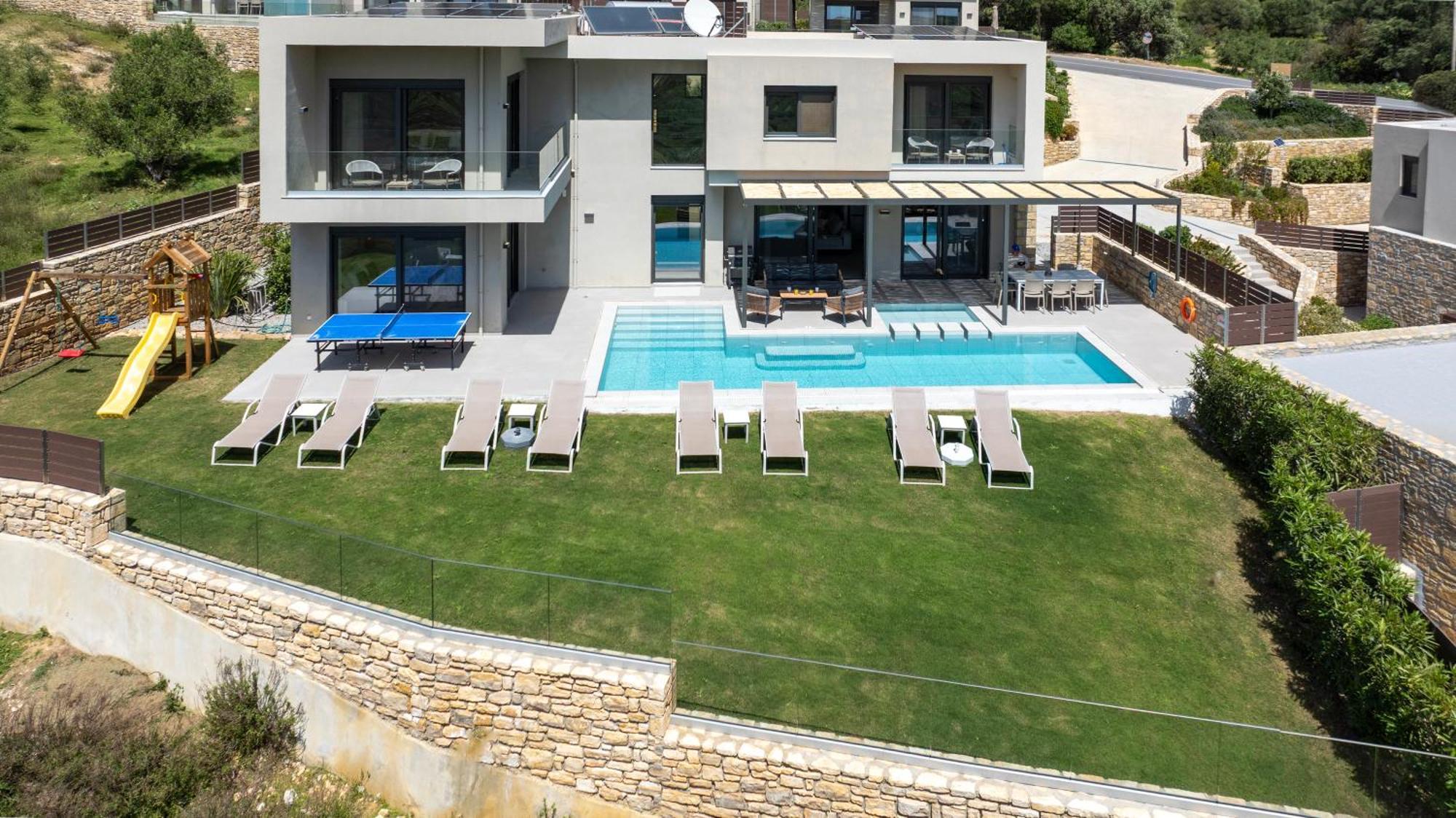 Porti Villas Aphrodite Asomatoi Exterior foto