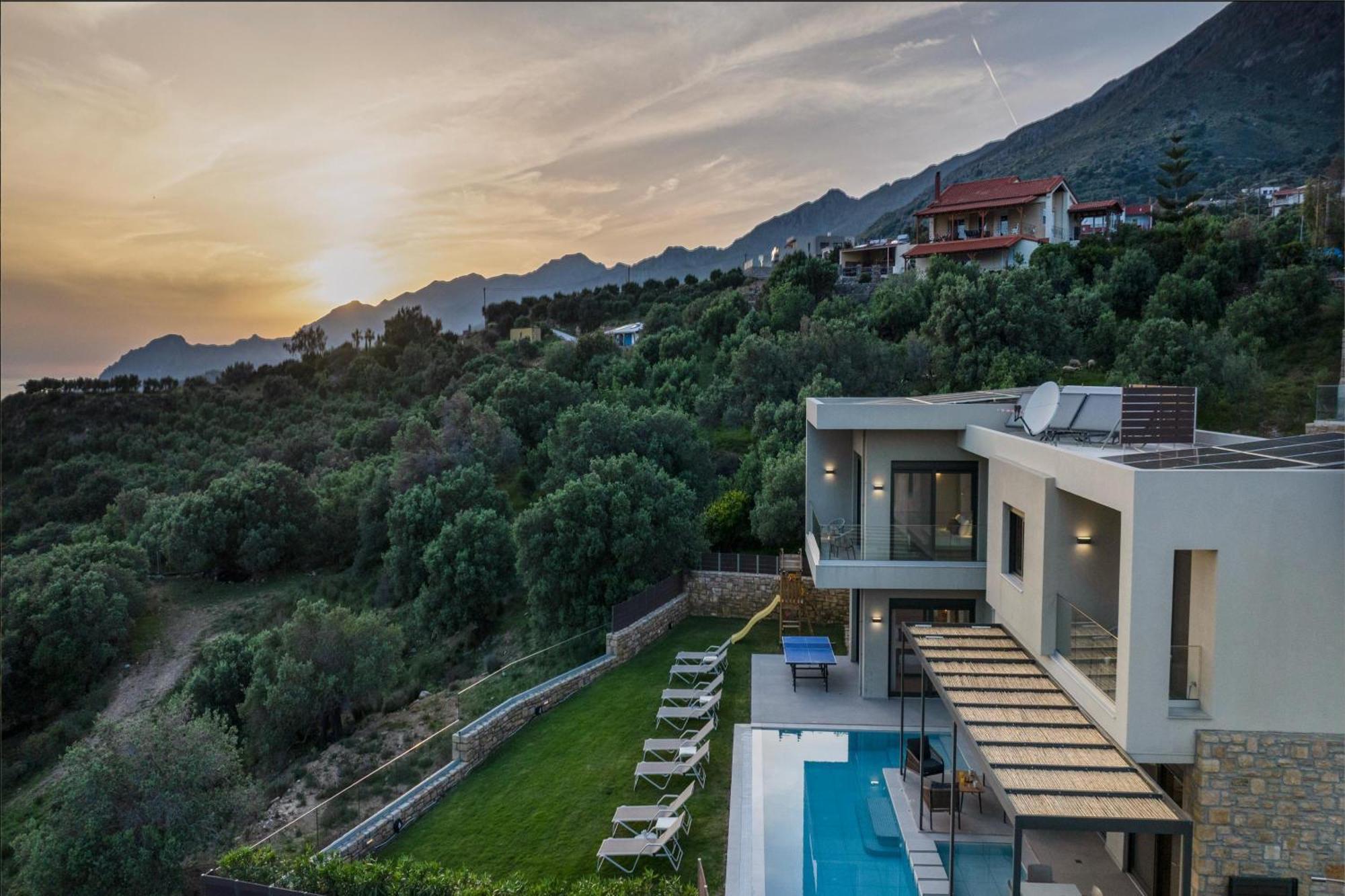 Porti Villas Aphrodite Asomatoi Exterior foto