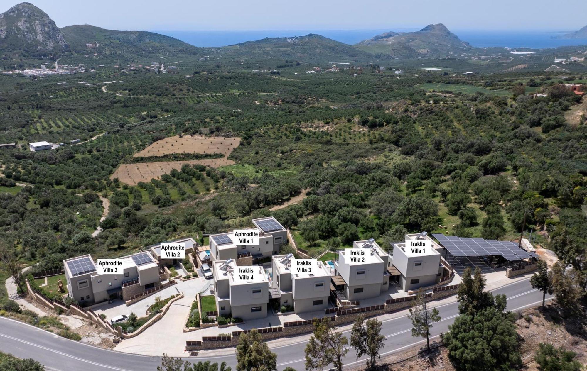 Porti Villas Aphrodite Asomatoi Exterior foto