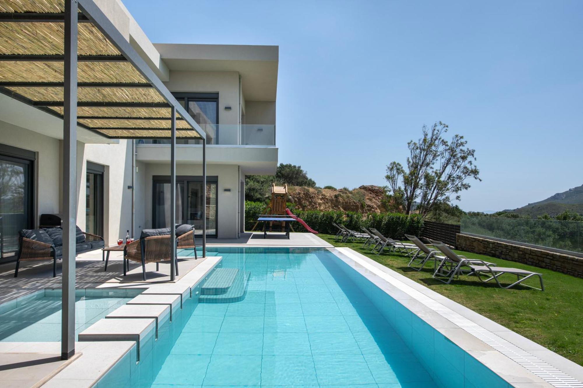 Porti Villas Aphrodite Asomatoi Exterior foto