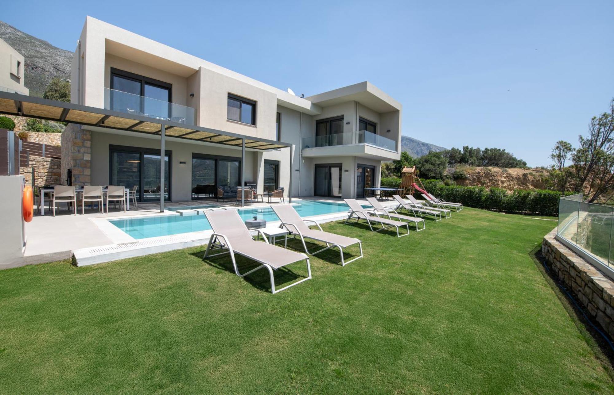 Porti Villas Aphrodite Asomatoi Exterior foto